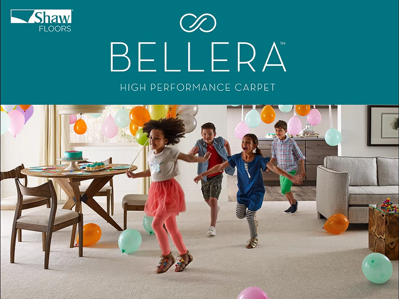 Kids playing on the Bellera Carpet from River City Flooring in Missoula, MT